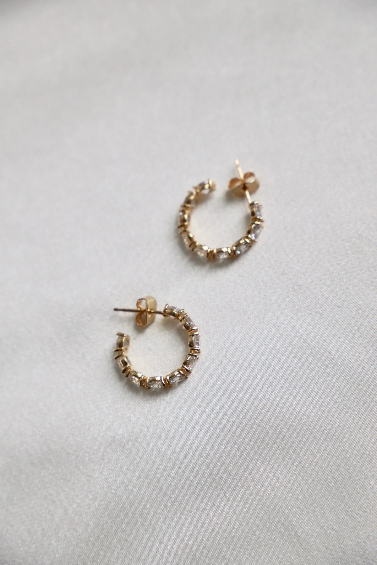 STELLA CZ ETERNITY HOOPS - Concordia Style Boutique