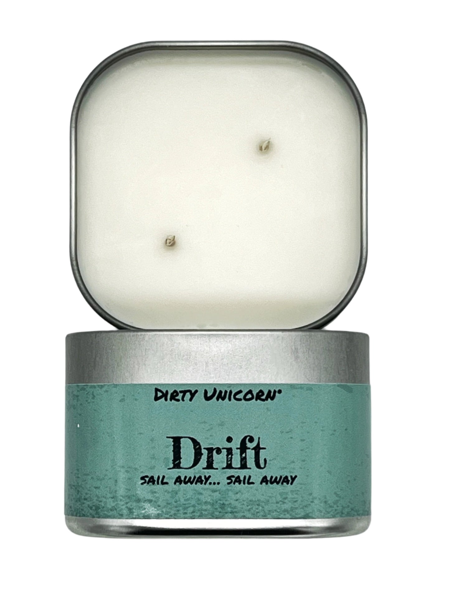 Drift Square Tin Candle