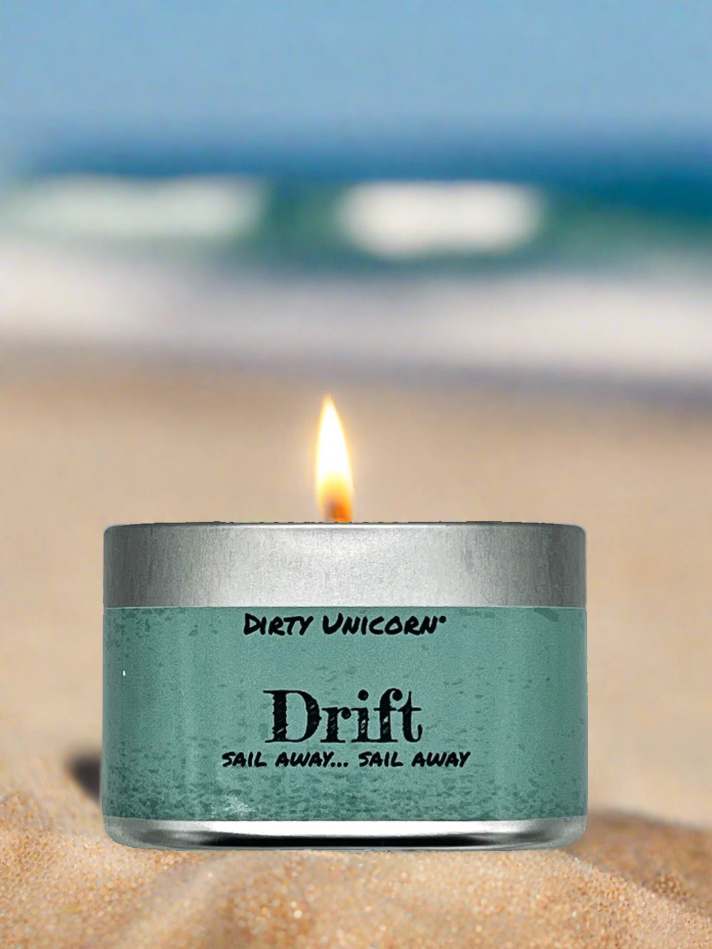 Drift Square Tin Candle