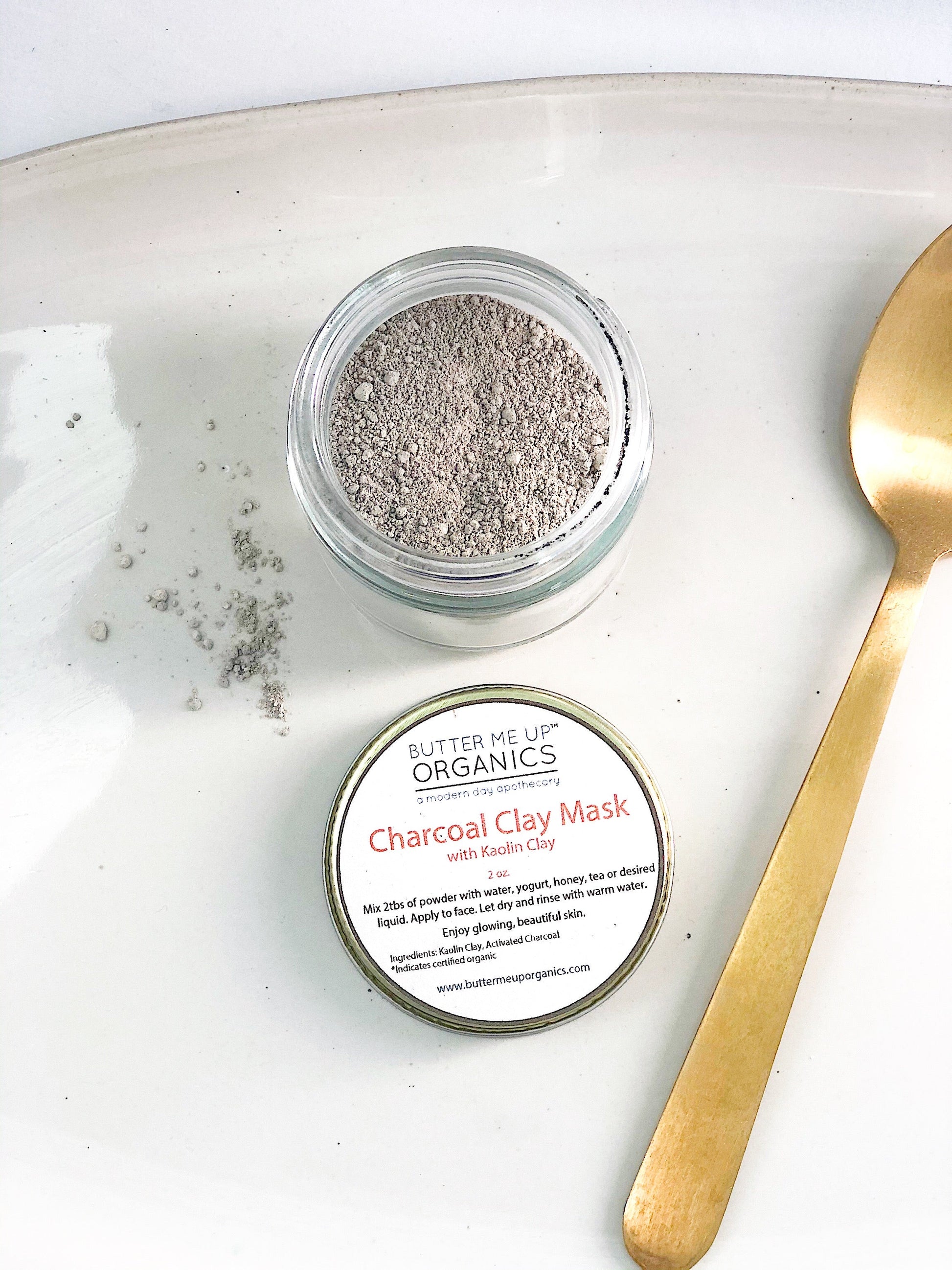 Organic Charcoal Mask / Activated Charcoal Mask - Concordia Style Boutique