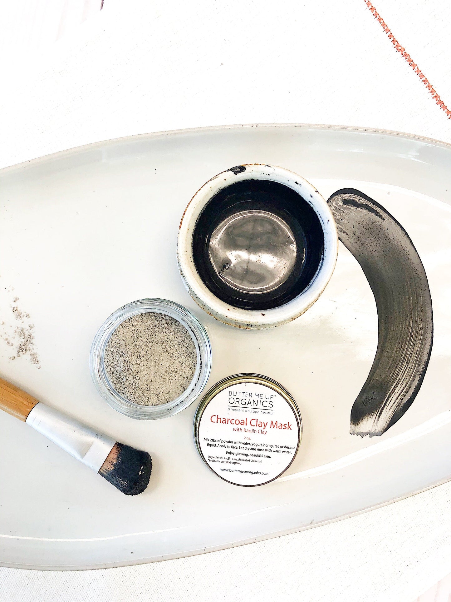 Organic Charcoal Mask / Activated Charcoal Mask - Concordia Style Boutique