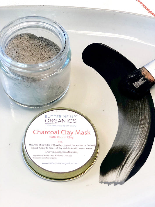Organic Charcoal Mask / Activated Charcoal Mask - Concordia Style Boutique