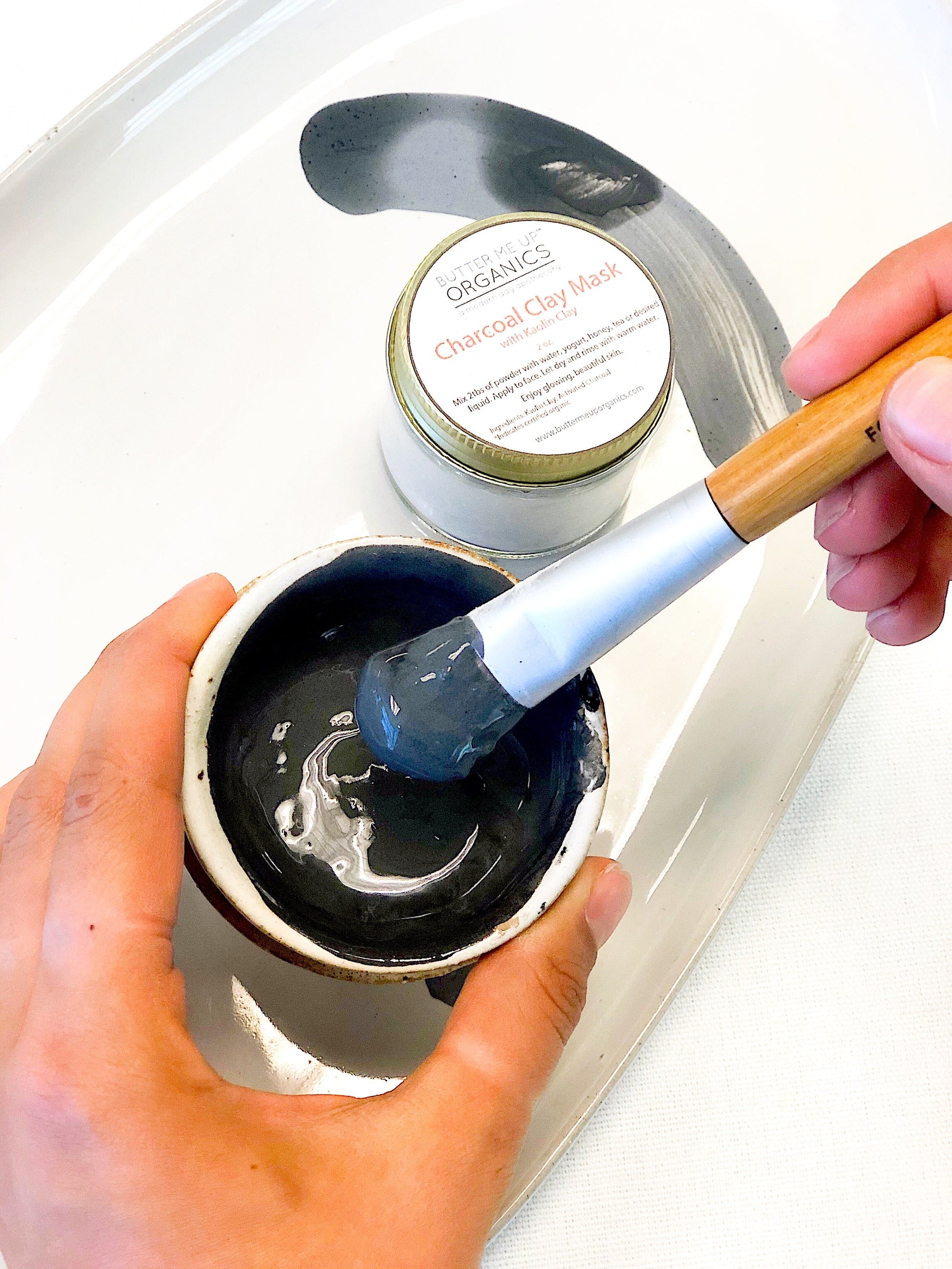 Organic Charcoal Mask / Activated Charcoal Mask - Concordia Style Boutique