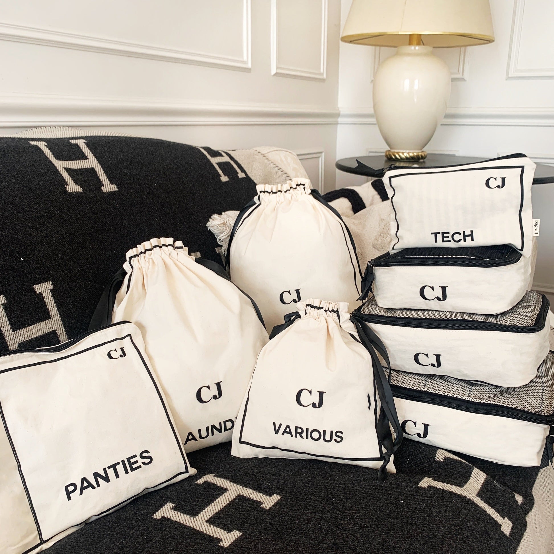 BA Travel Set, 8-pack Cream - Concordia Style Boutique