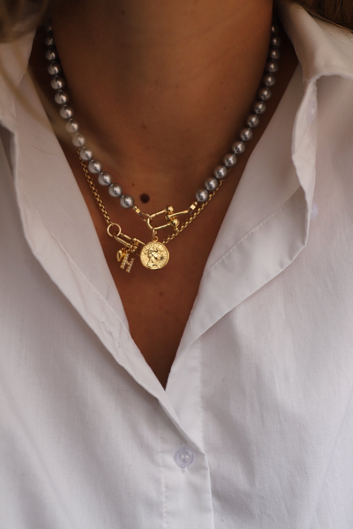 Lora Coin Charm - Concordia Style Boutique