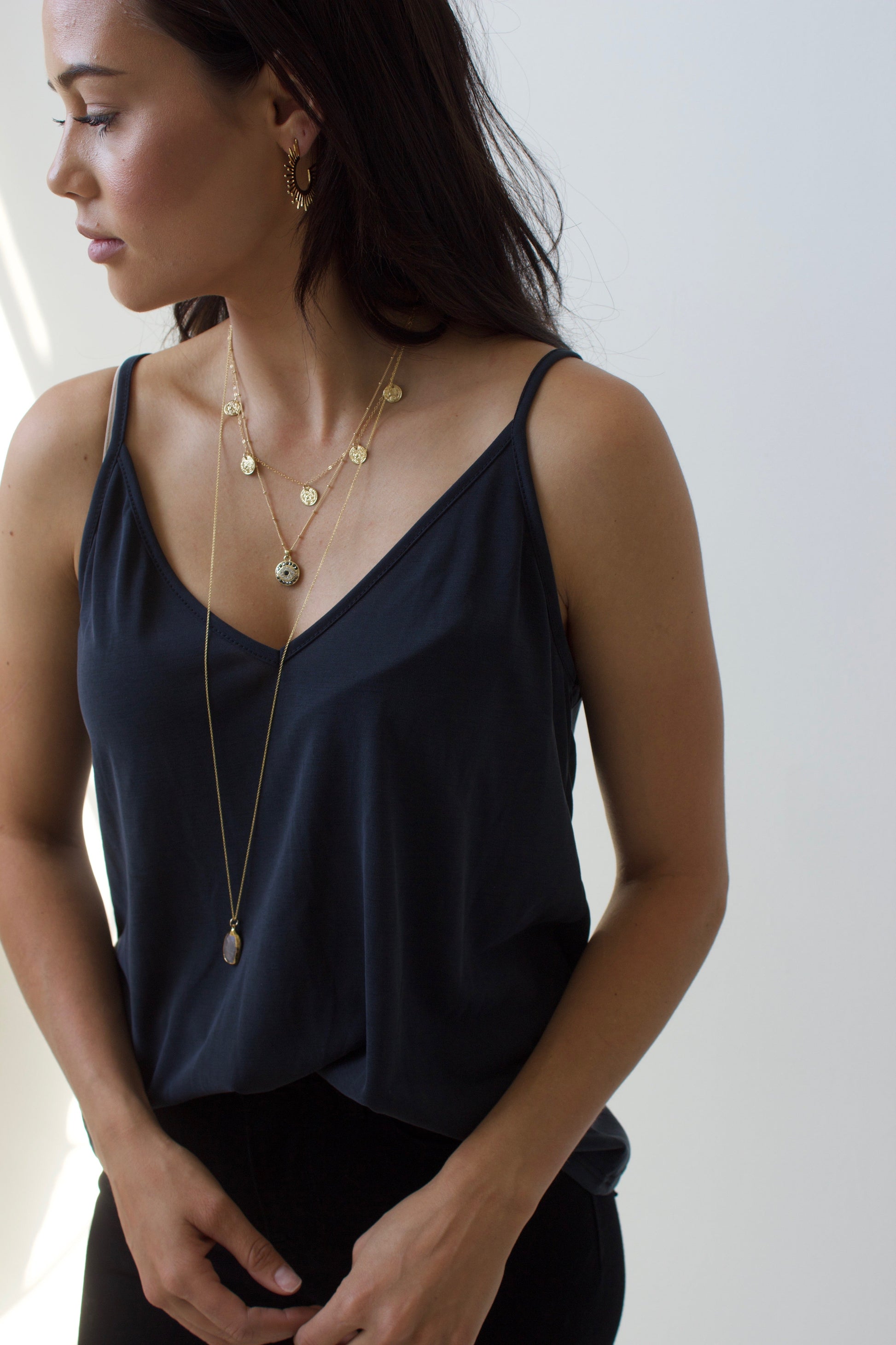 SUN SILHOUETTE HOOPS - Concordia Style Boutique