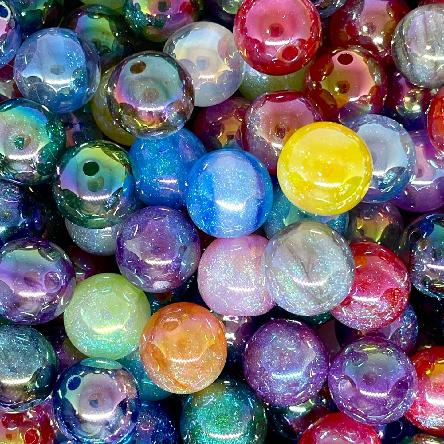 All That Glitter Acrylic Beads