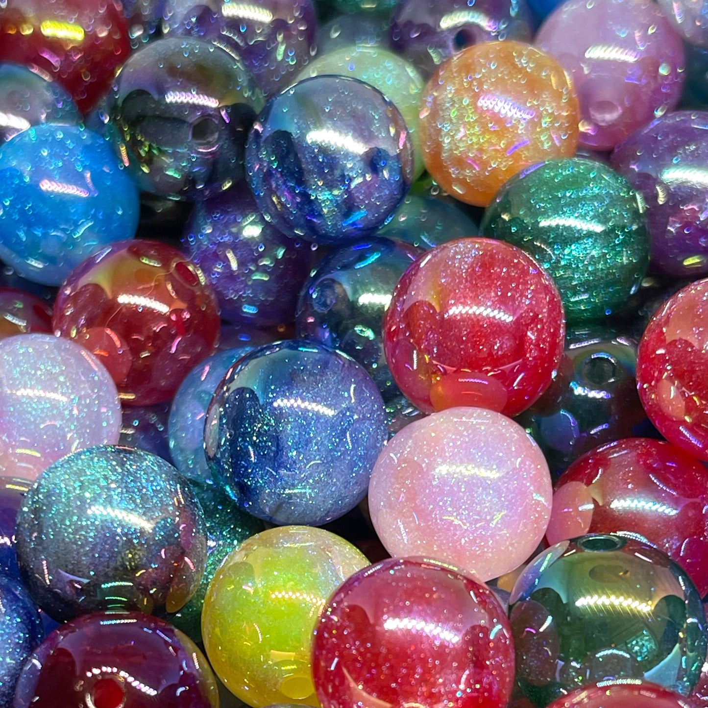 All That Glitter Acrylic Beads