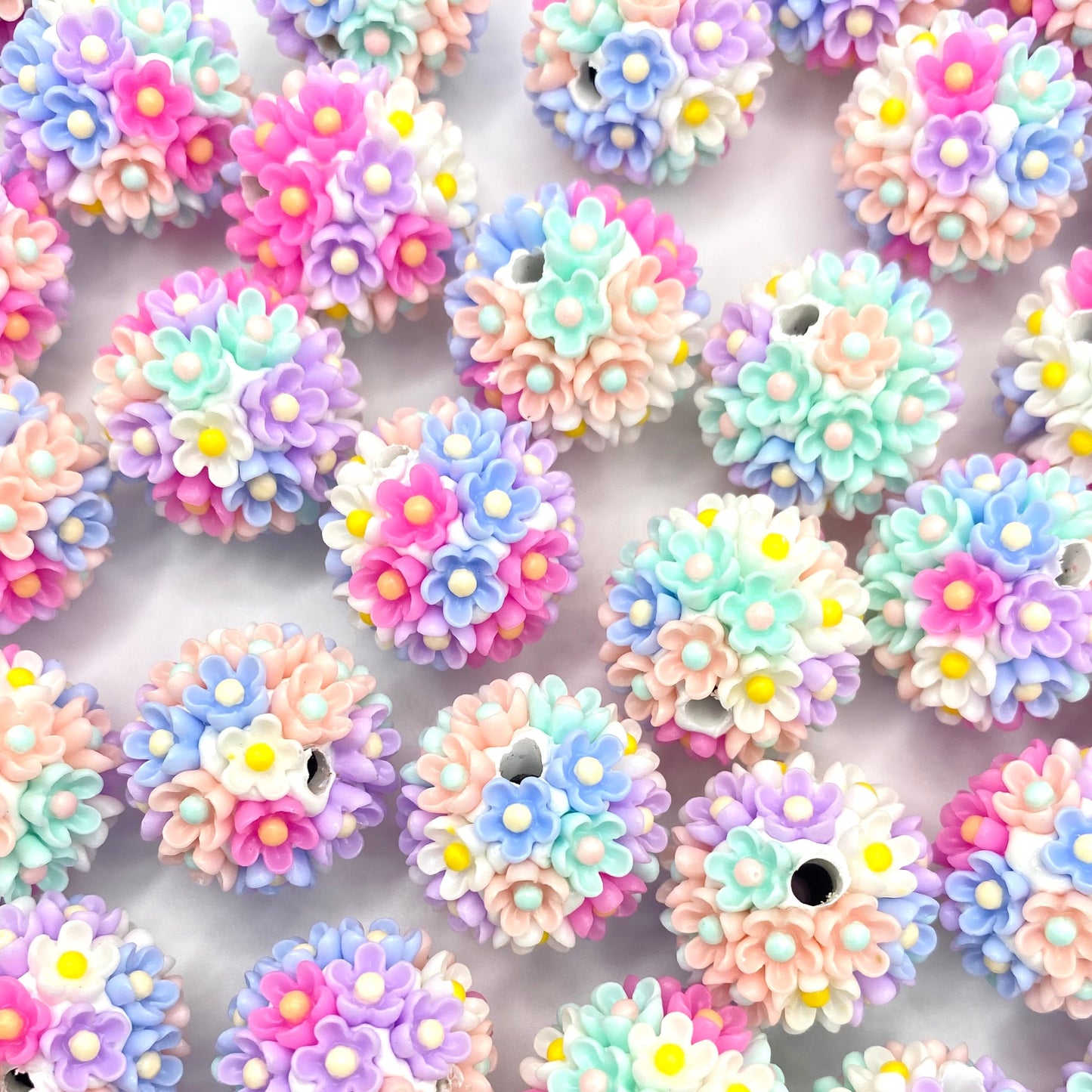 Bloom With Kindness Fancy Acrylic Beads