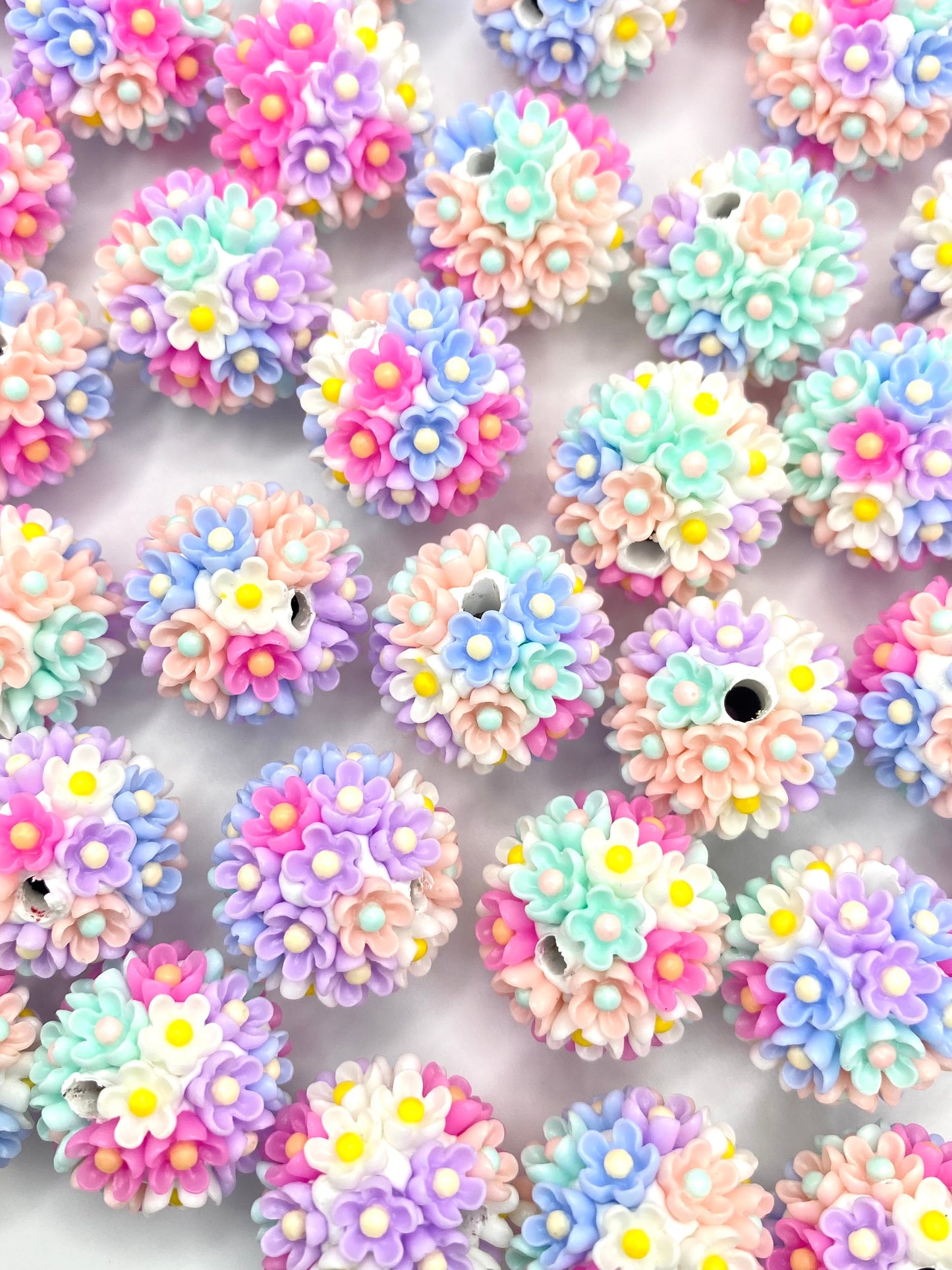 Bloom With Kindness Fancy Acrylic Beads