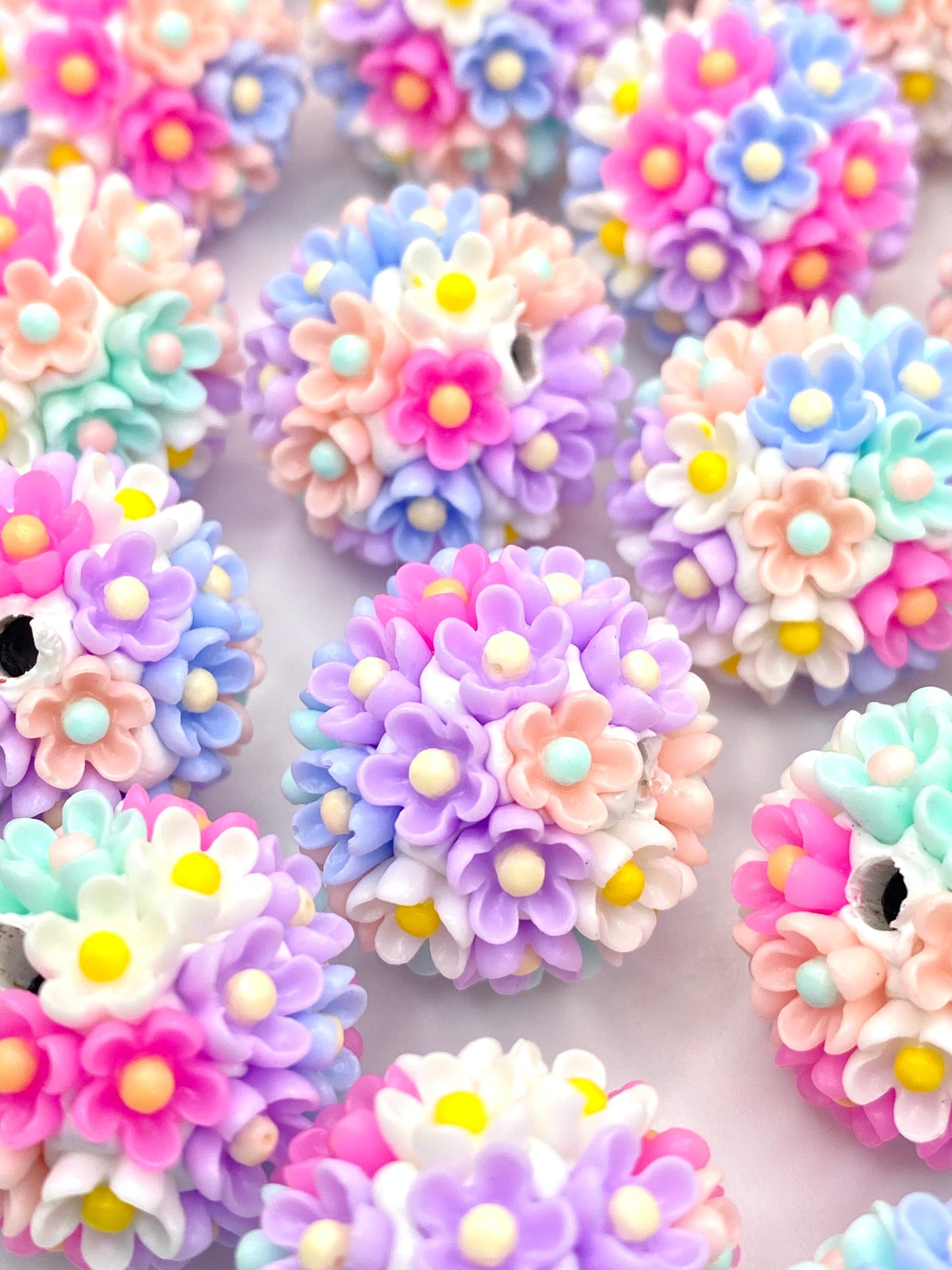 Bloom With Kindness Fancy Acrylic Beads