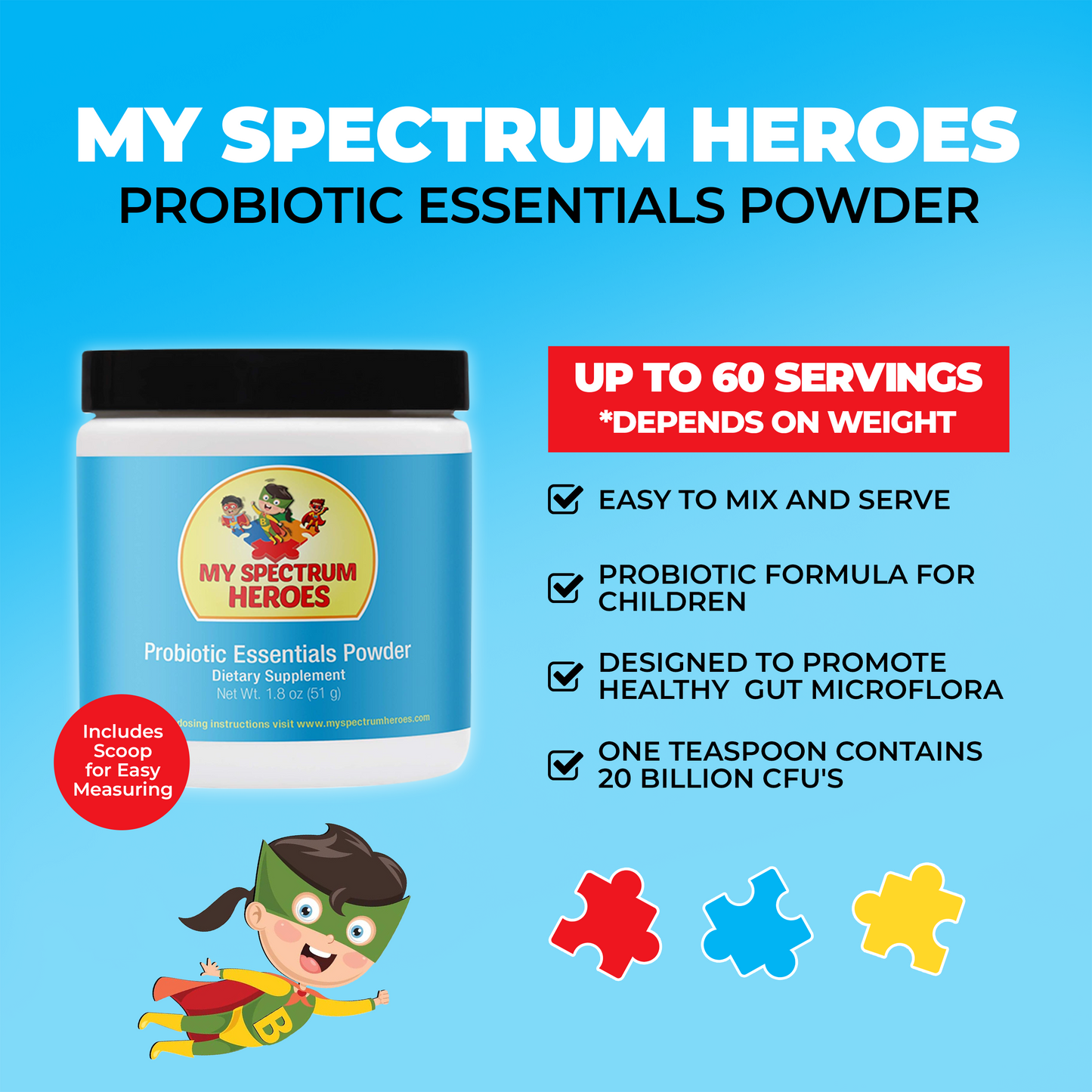 Probiotic Essentials Powder - Concordia Style Boutique