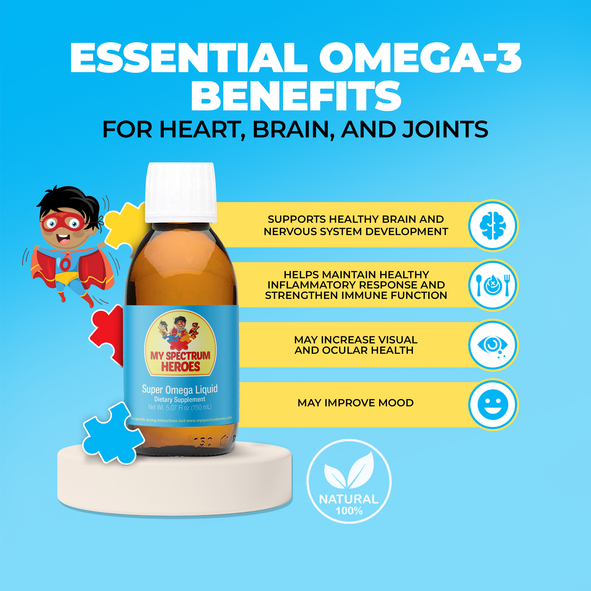 Super Omega Liquid Dietary Supplement - Concordia Style Boutique