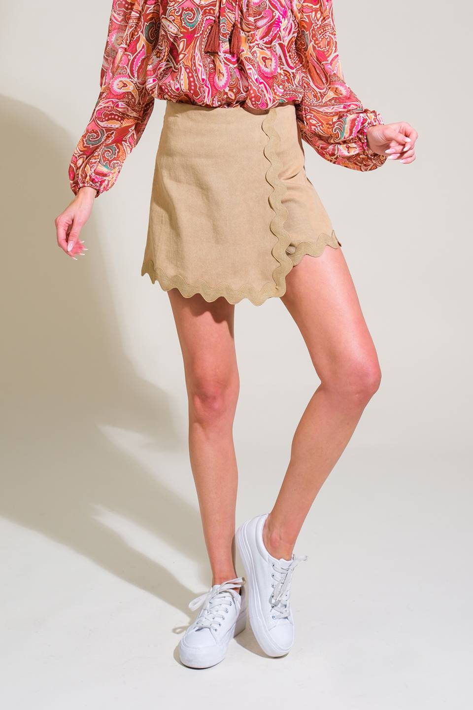 ALL THE SAME WOVEN SKORT - Concordia Style Boutique