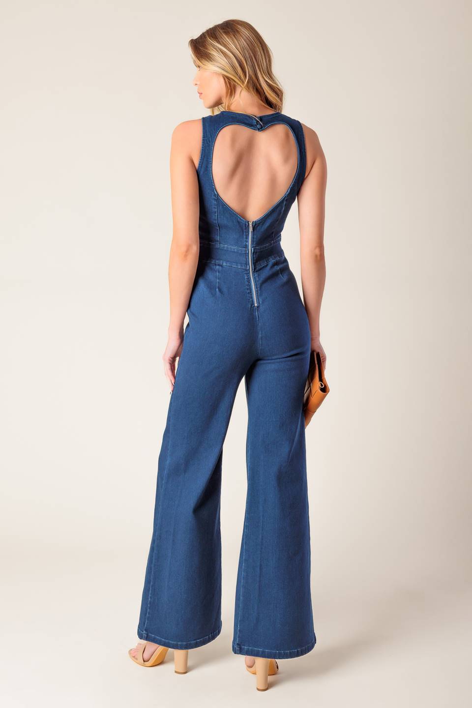 BOOK NOOK MEDIUM INDIGO DENIM JUMPSUIT - Concordia Style Boutique