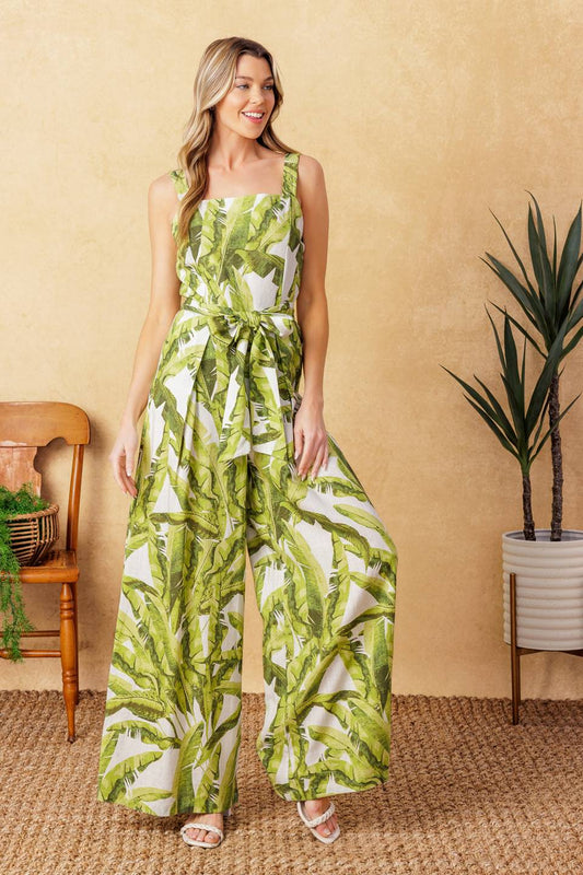 AMERICAN NIGHTS WOVEN JUMPSUIT - Concordia Style Boutique