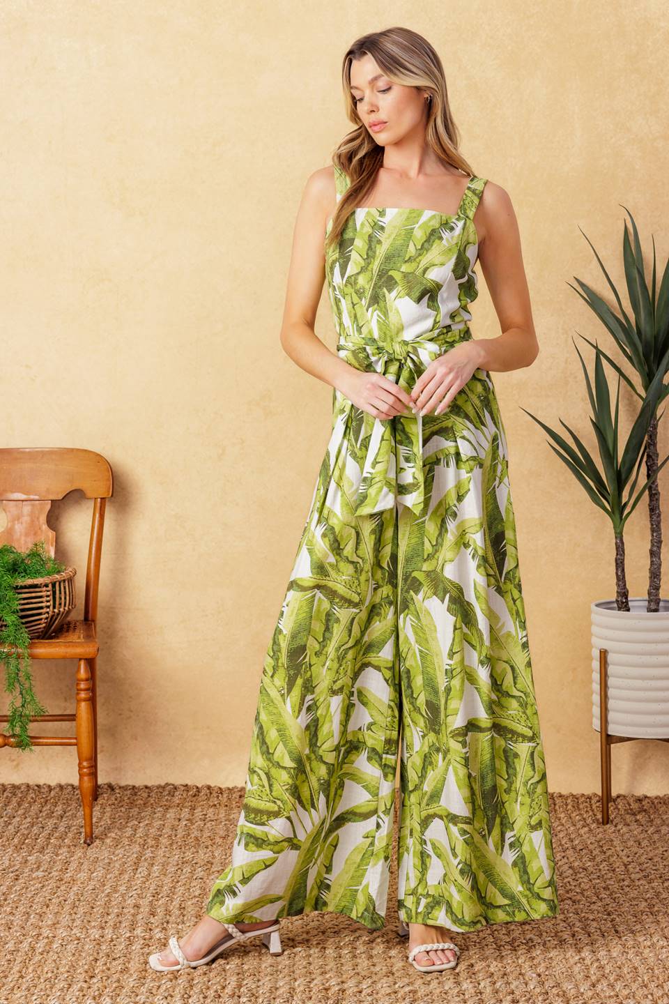 AMERICAN NIGHTS WOVEN JUMPSUIT - Concordia Style Boutique