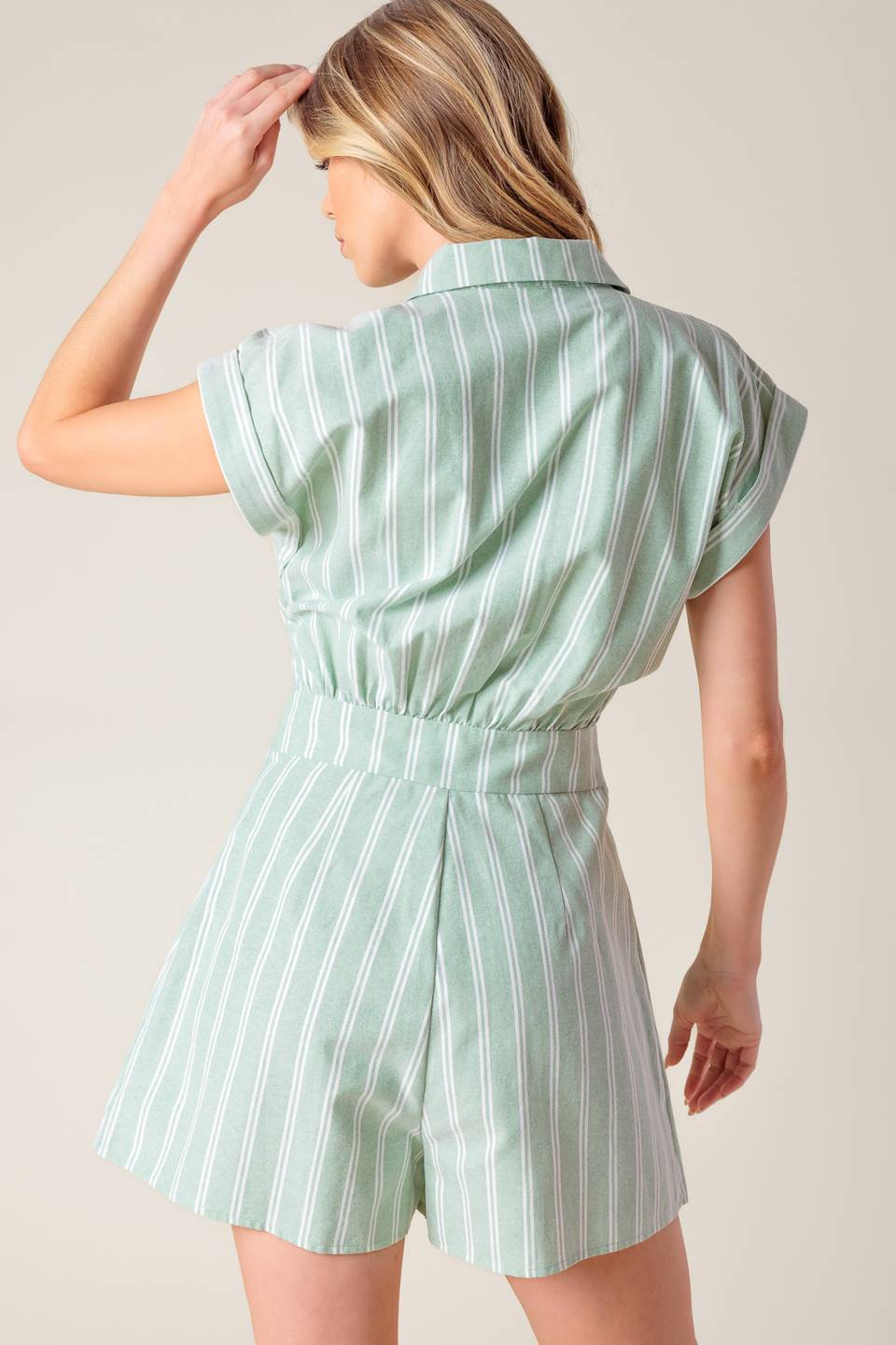 BRIDGET LA FRANCE WOVEN ROMPER - Concordia Style Boutique