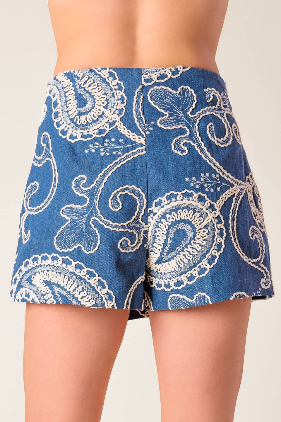 CARA LA FRANCE WOVEN SKORT - Concordia Style Boutique