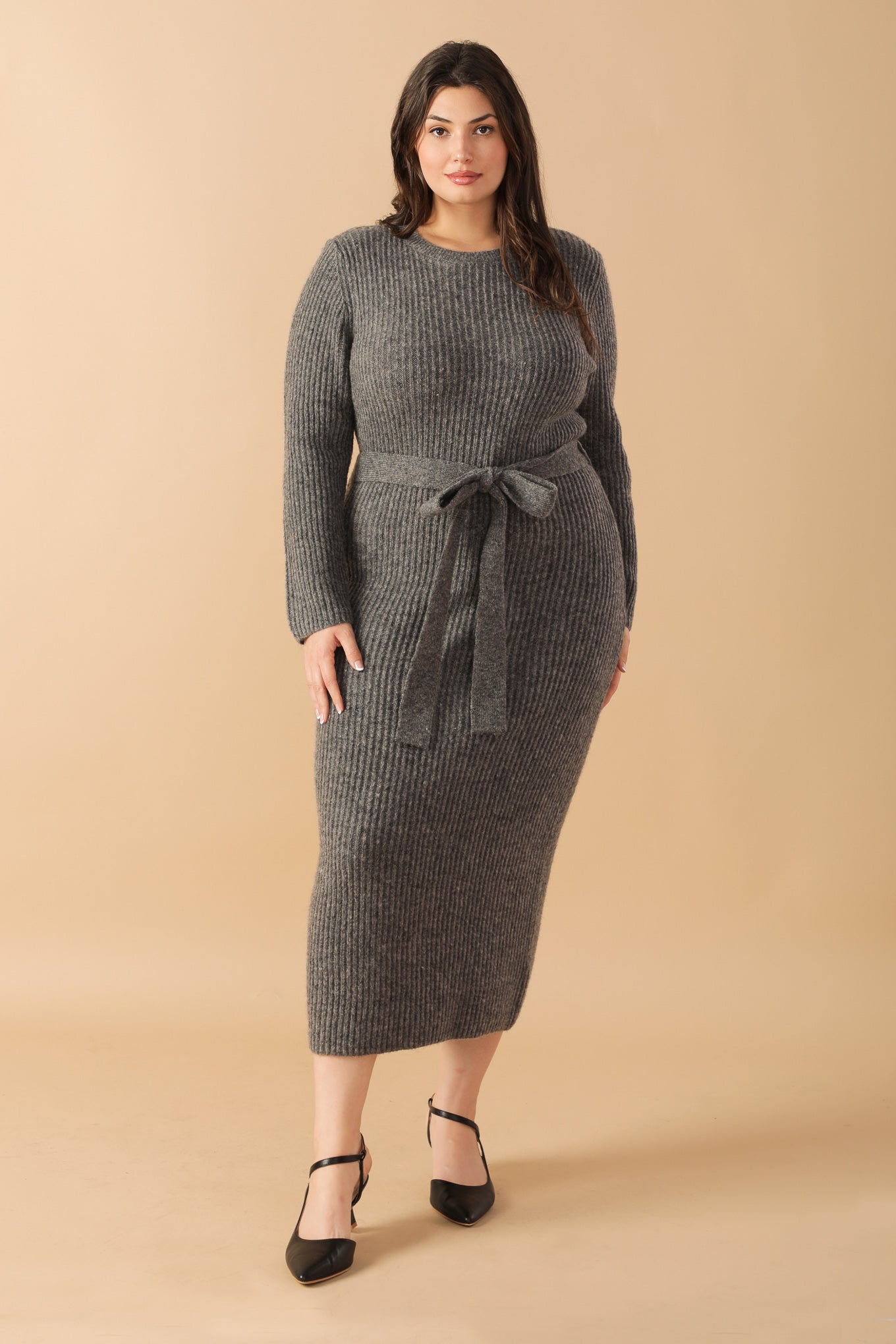 BE GOOD TO ME SWEATER MIDI DRESS - Concordia Style Boutique