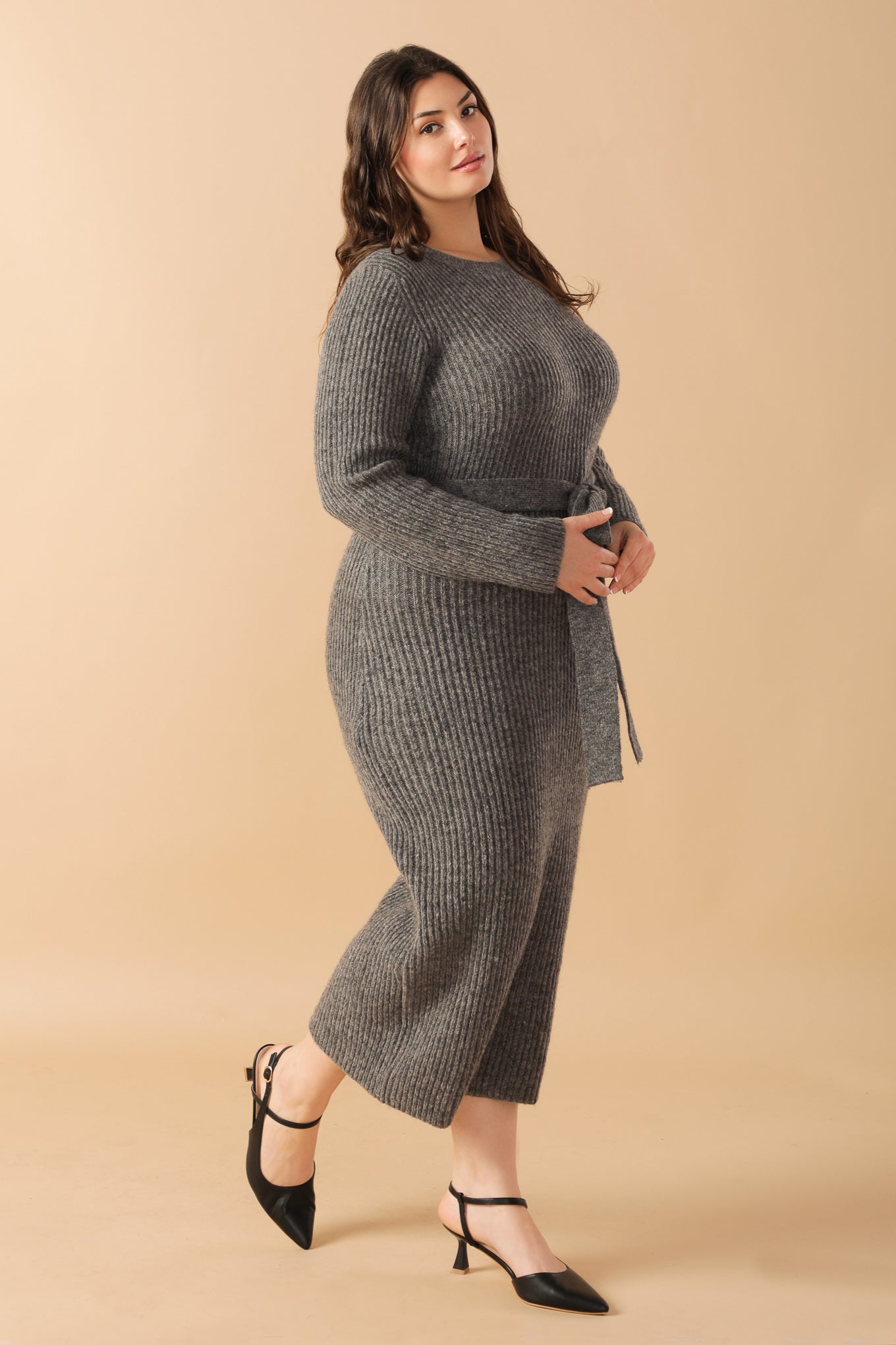 BE GOOD TO ME SWEATER MIDI DRESS - Concordia Style Boutique
