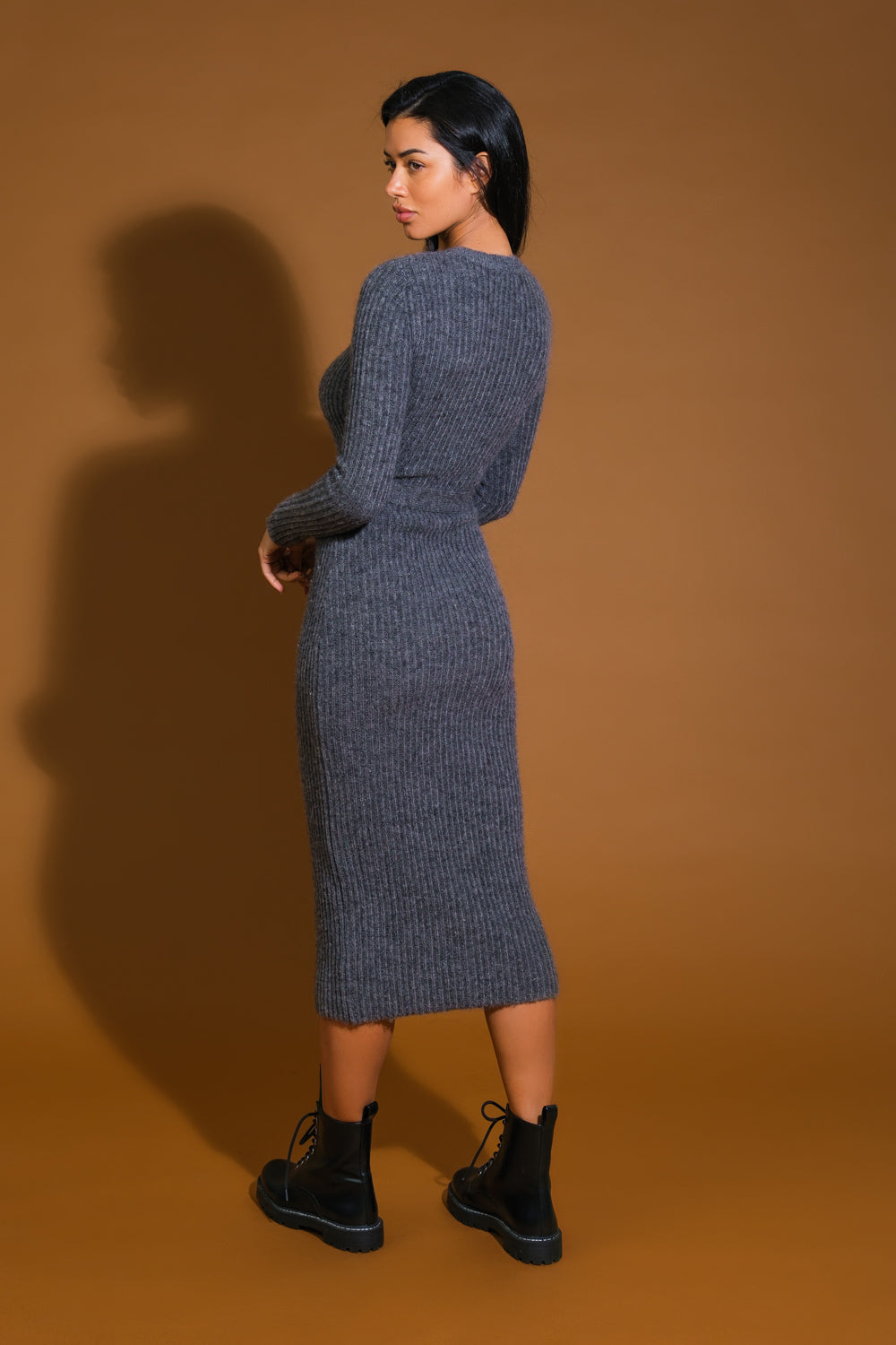 BE GOOD TO ME SWEATER MIDI DRESS - Concordia Style Boutique