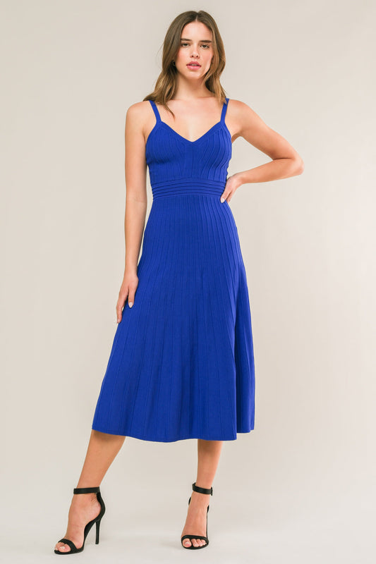 BREEZY WALKS KNIT MIDI DRESS - Concordia Style Boutique