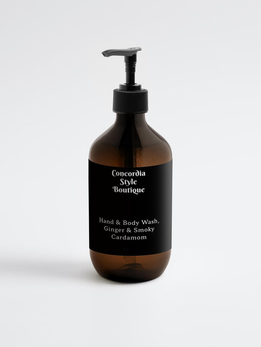 Hand & Body Wash, Ginger & Smoky Cardamom - Premium Hand & Body Wash, Ginger & Smoky Cardamom from Concordia Style Boutique - Just $18.50! Shop now at Concordia Style Boutique