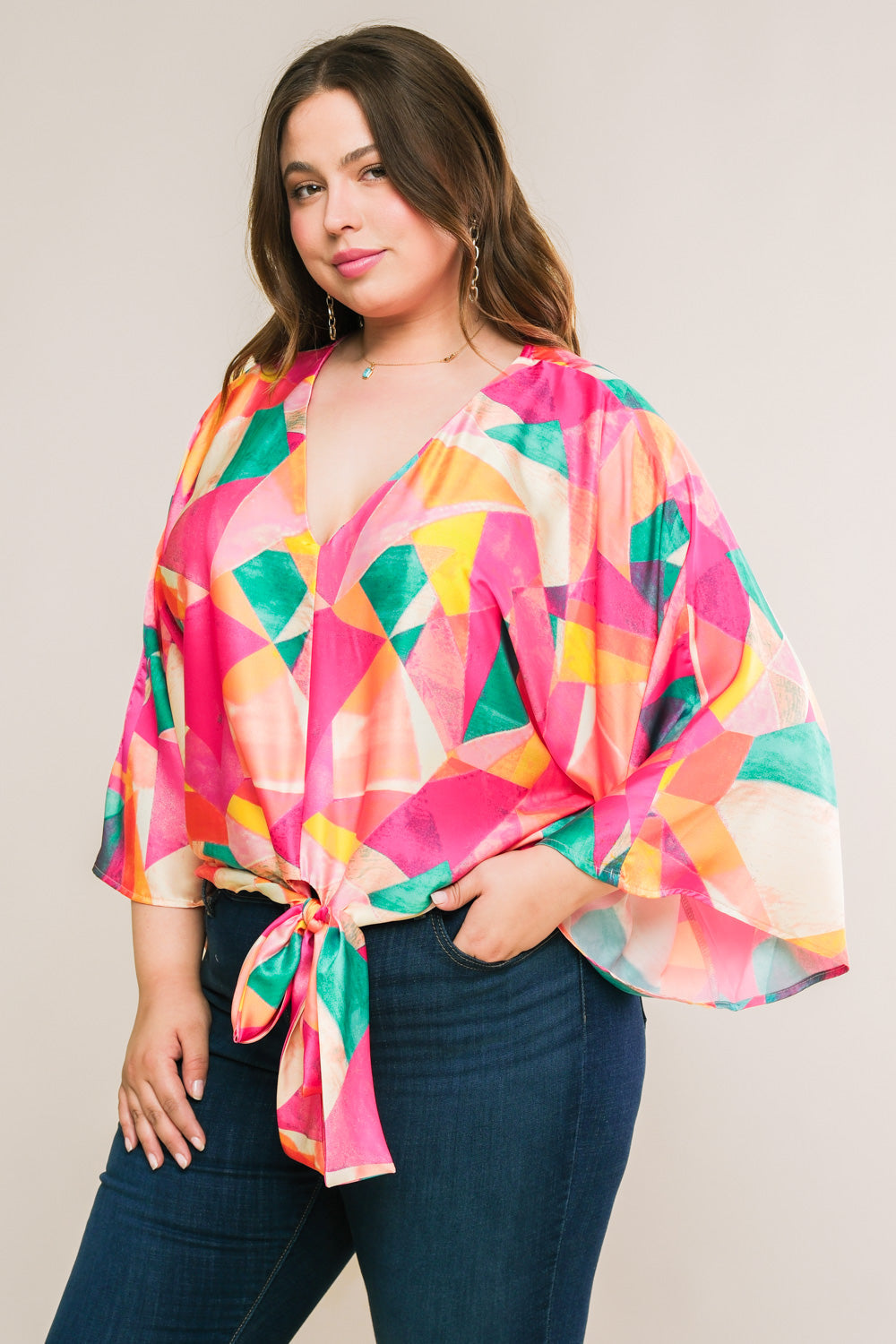 BE MINE FOREVER WOVEN TOP - Concordia Style Boutique