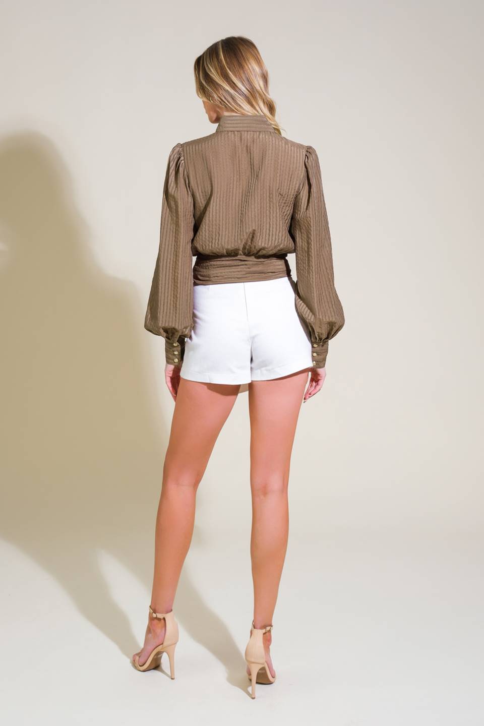 BEHIND THE GRIN WOVEN TOP - Concordia Style Boutique