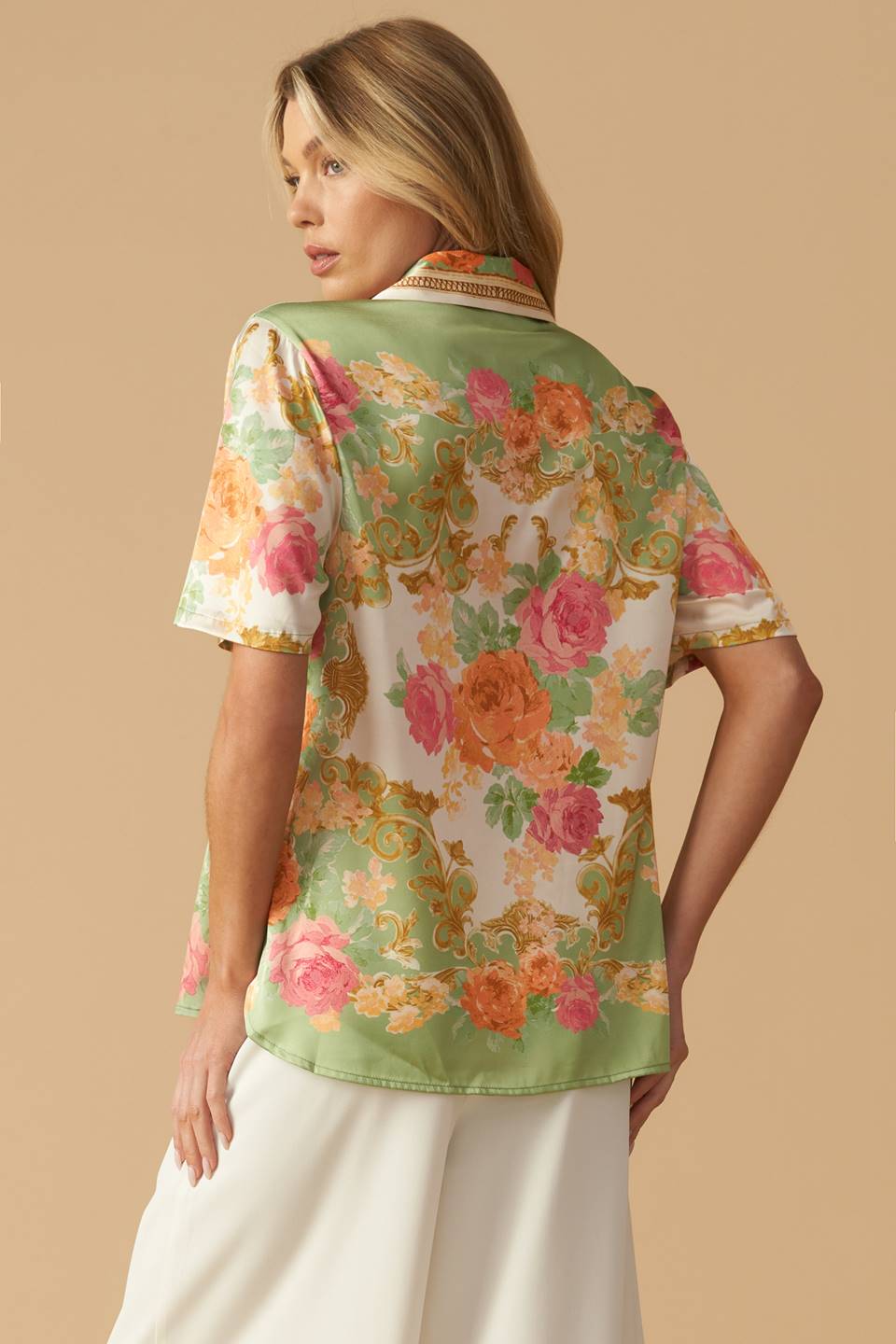 ALL EYES ON ME WOVEN TOP - Concordia Style Boutique