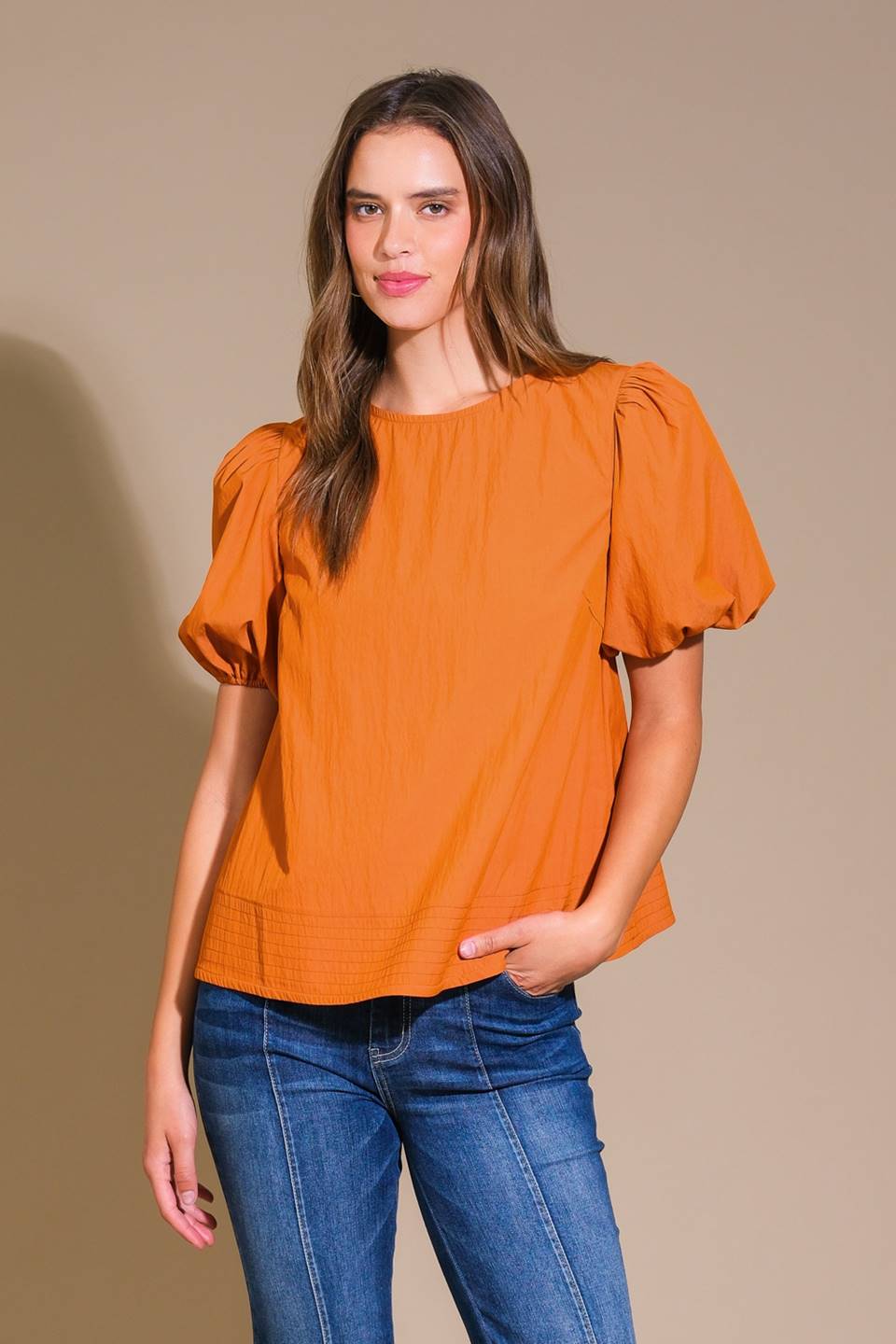 CAROLINA FOREST WOVEN TOP - Concordia Style Boutique