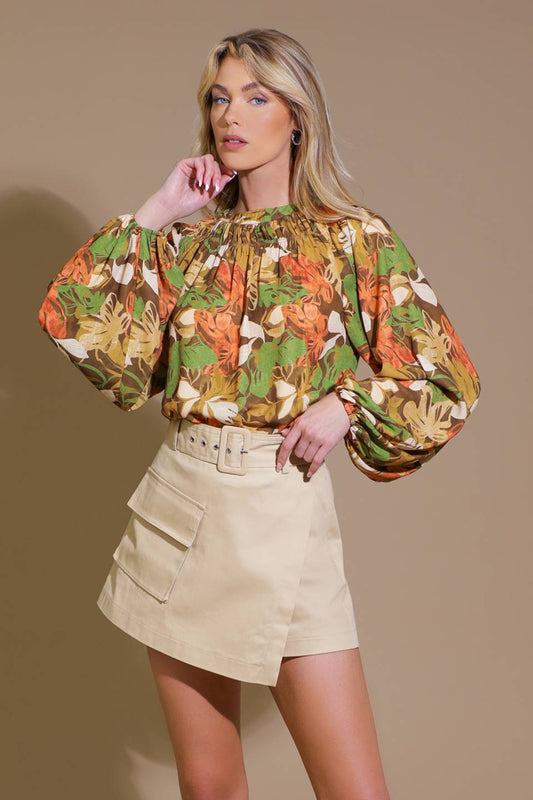 CALL IT LOVE WOVEN TOP - Concordia Style Boutique