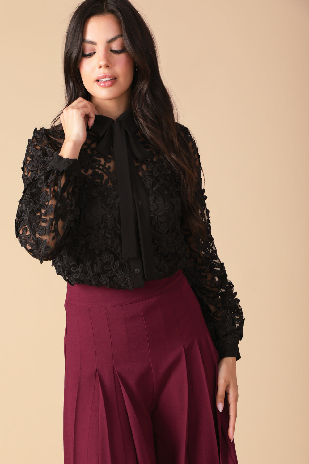 CALL IT FATE LACE TOP - Concordia Style Boutique
