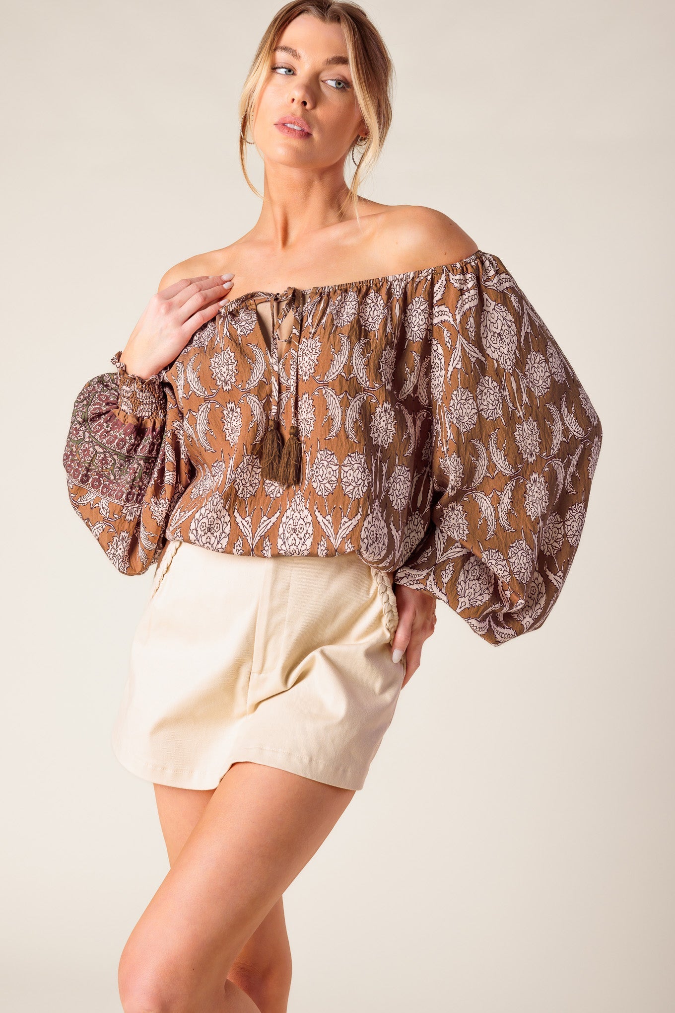 BE ALRIGHT WOVEN TOP - Concordia Style Boutique