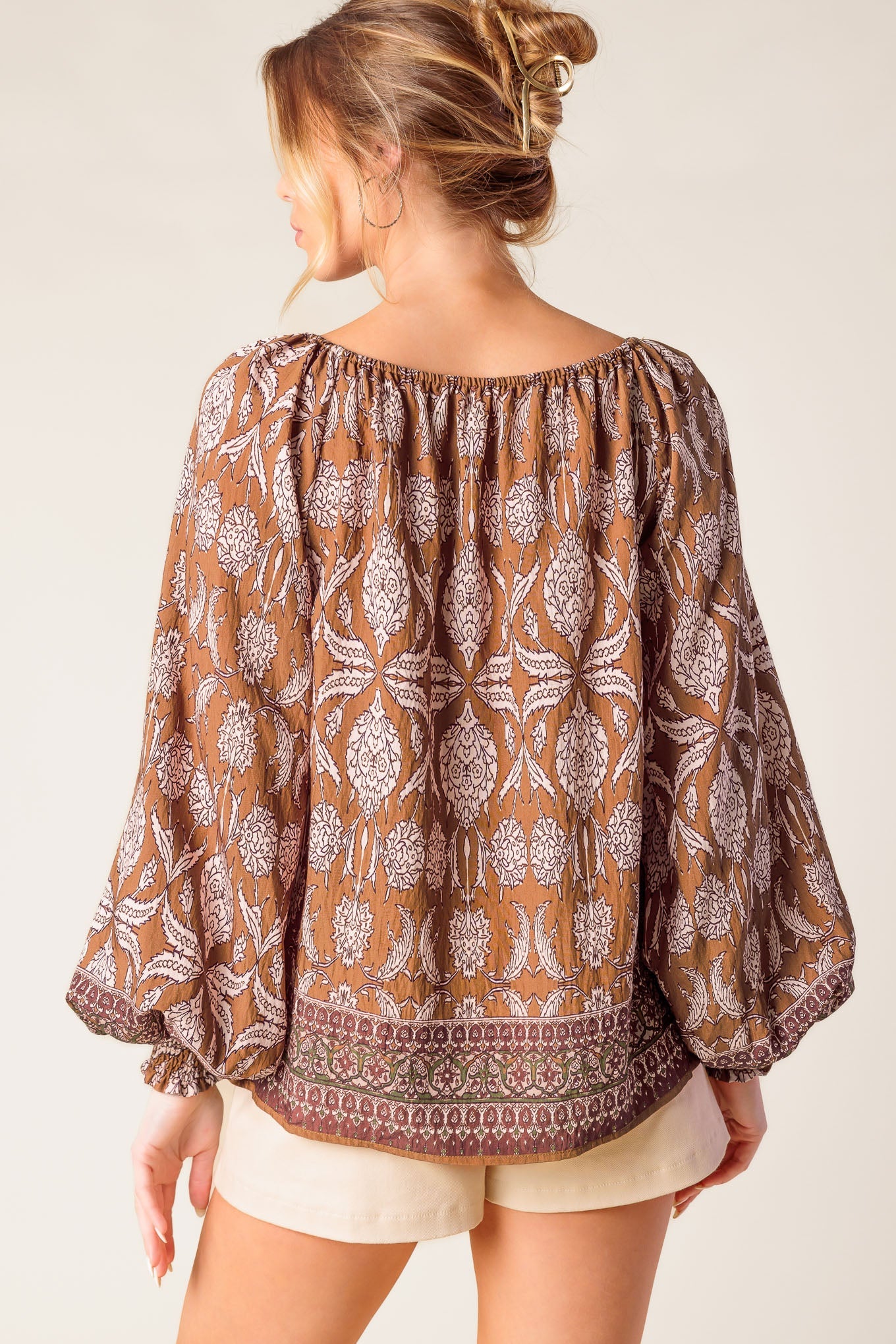 BE ALRIGHT WOVEN TOP - Concordia Style Boutique