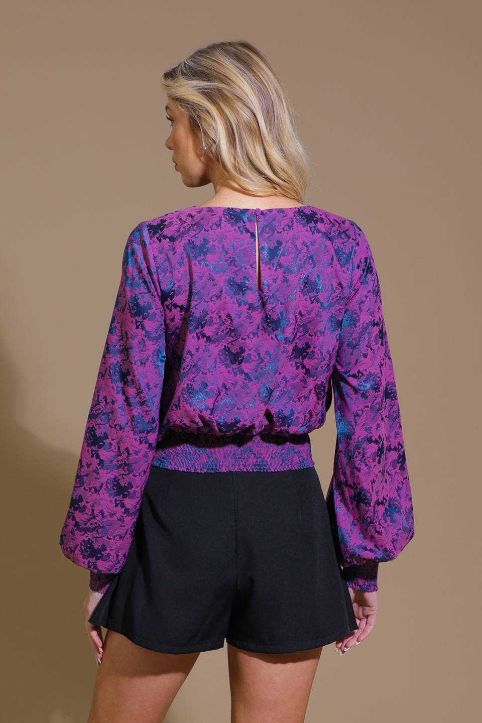 BEST PRESENCE JACQUARD WOVEN TOP - Concordia Style Boutique