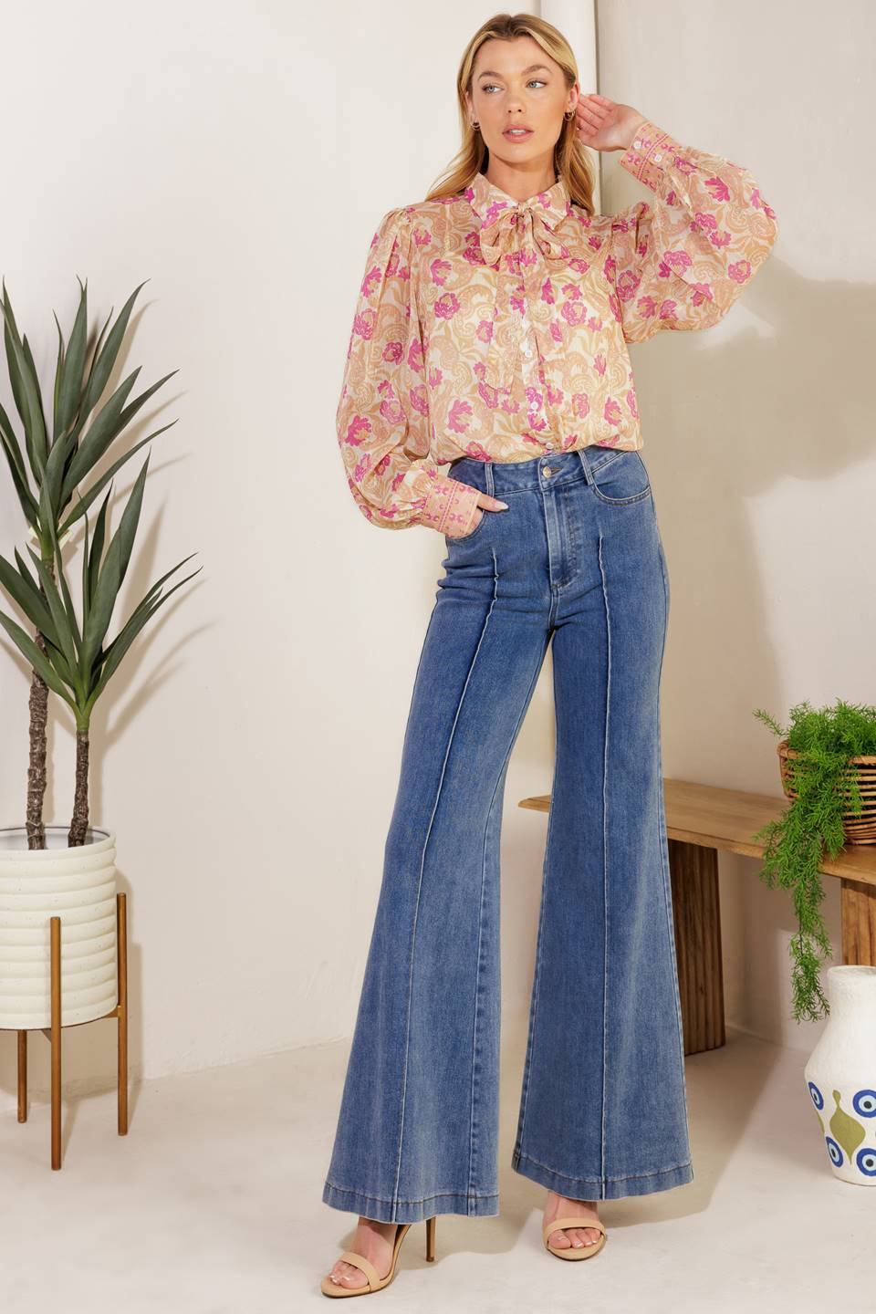 AGAINST THE ODDS WOVEN TOP - Concordia Style Boutique