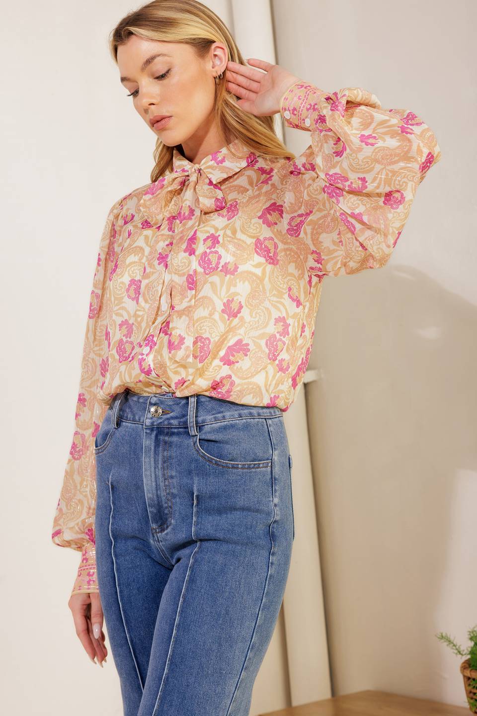 AGAINST THE ODDS WOVEN TOP - Concordia Style Boutique