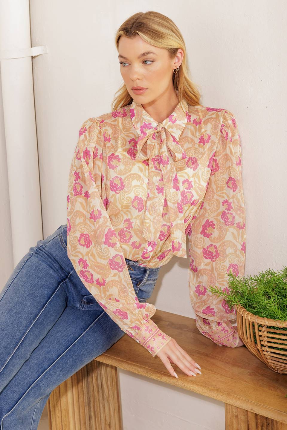 AGAINST THE ODDS WOVEN TOP - Concordia Style Boutique