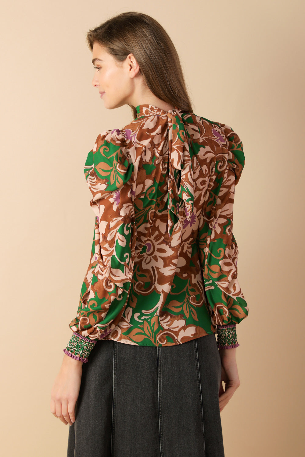 BREWED BLISS WOVEN TOP - Concordia Style Boutique