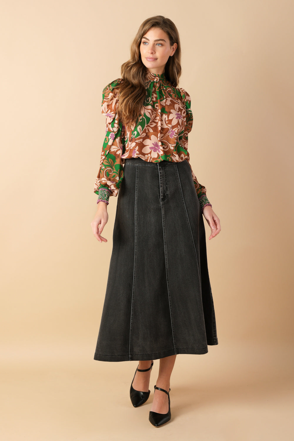 BREWED BLISS WOVEN TOP - Concordia Style Boutique