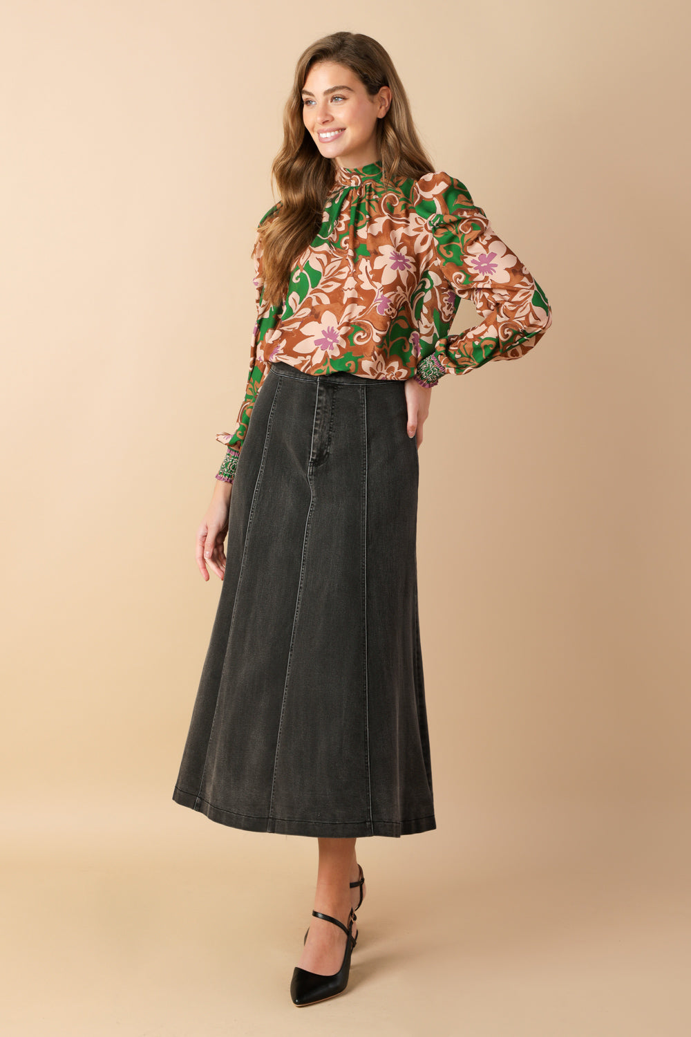 BREWED BLISS WOVEN TOP - Concordia Style Boutique