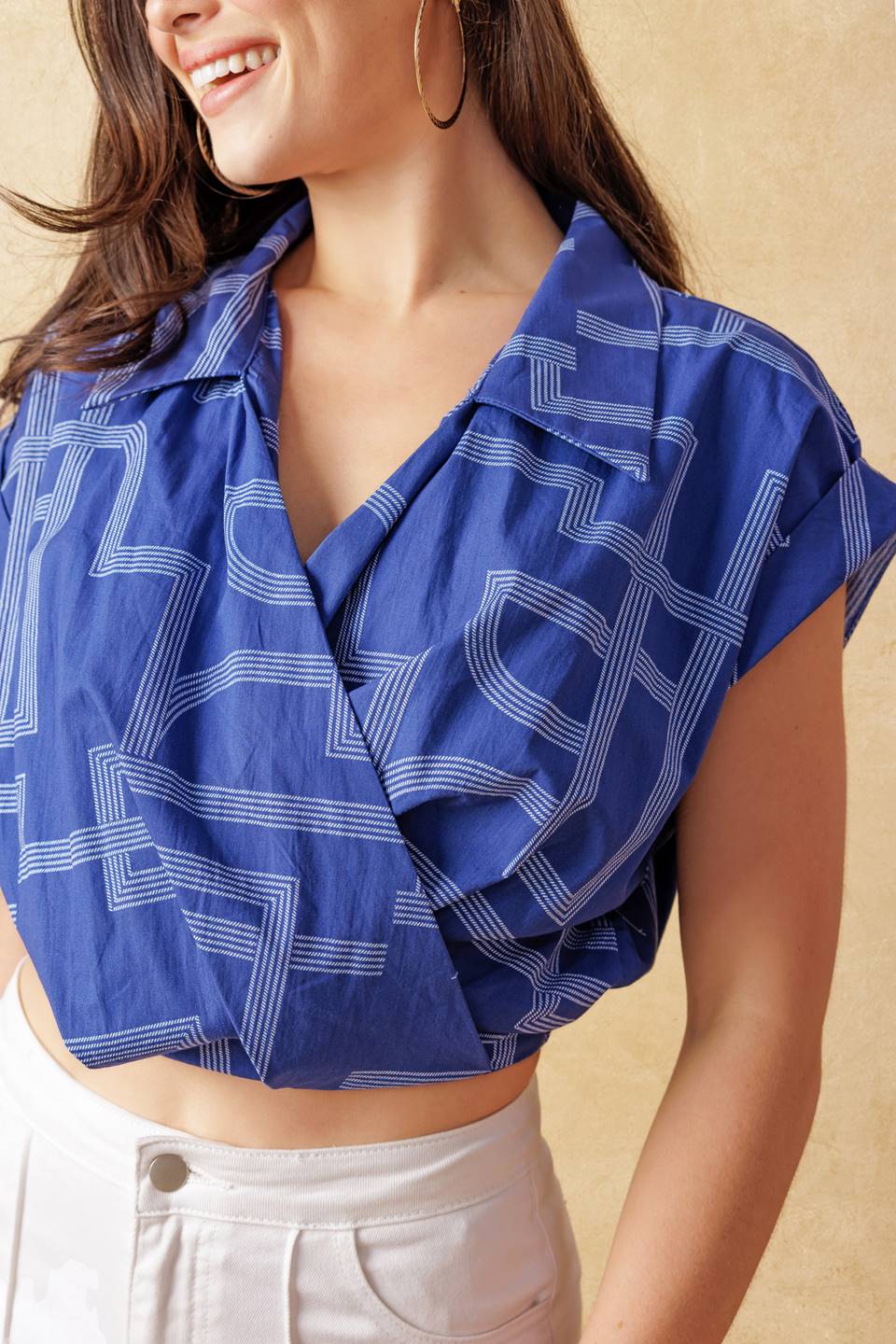 BRIGHT MOMENTS WOVEN TOP - Concordia Style Boutique