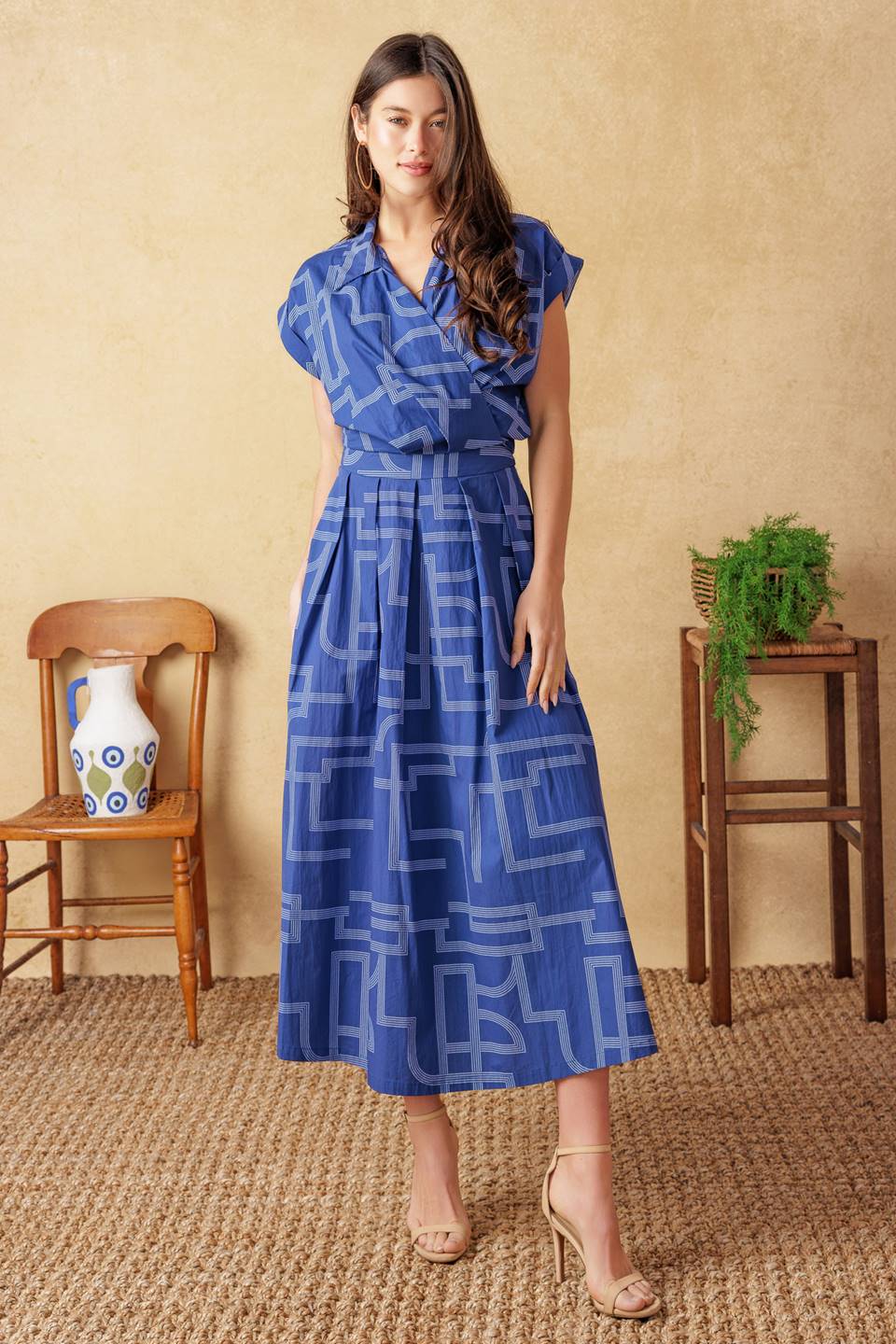 BRIGHT MOMENTS WOVEN TOP - Concordia Style Boutique