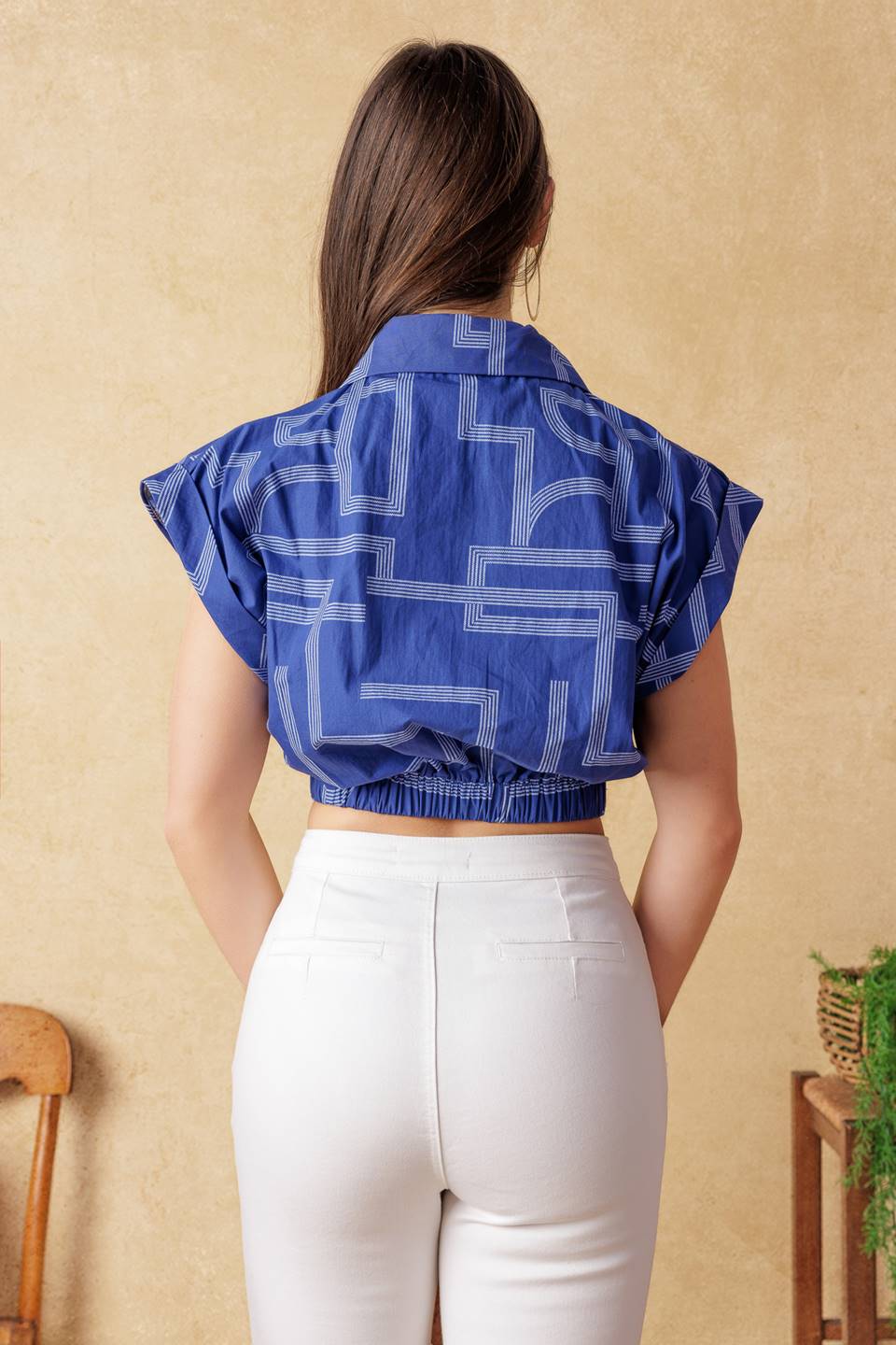 BRIGHT MOMENTS WOVEN TOP - Concordia Style Boutique