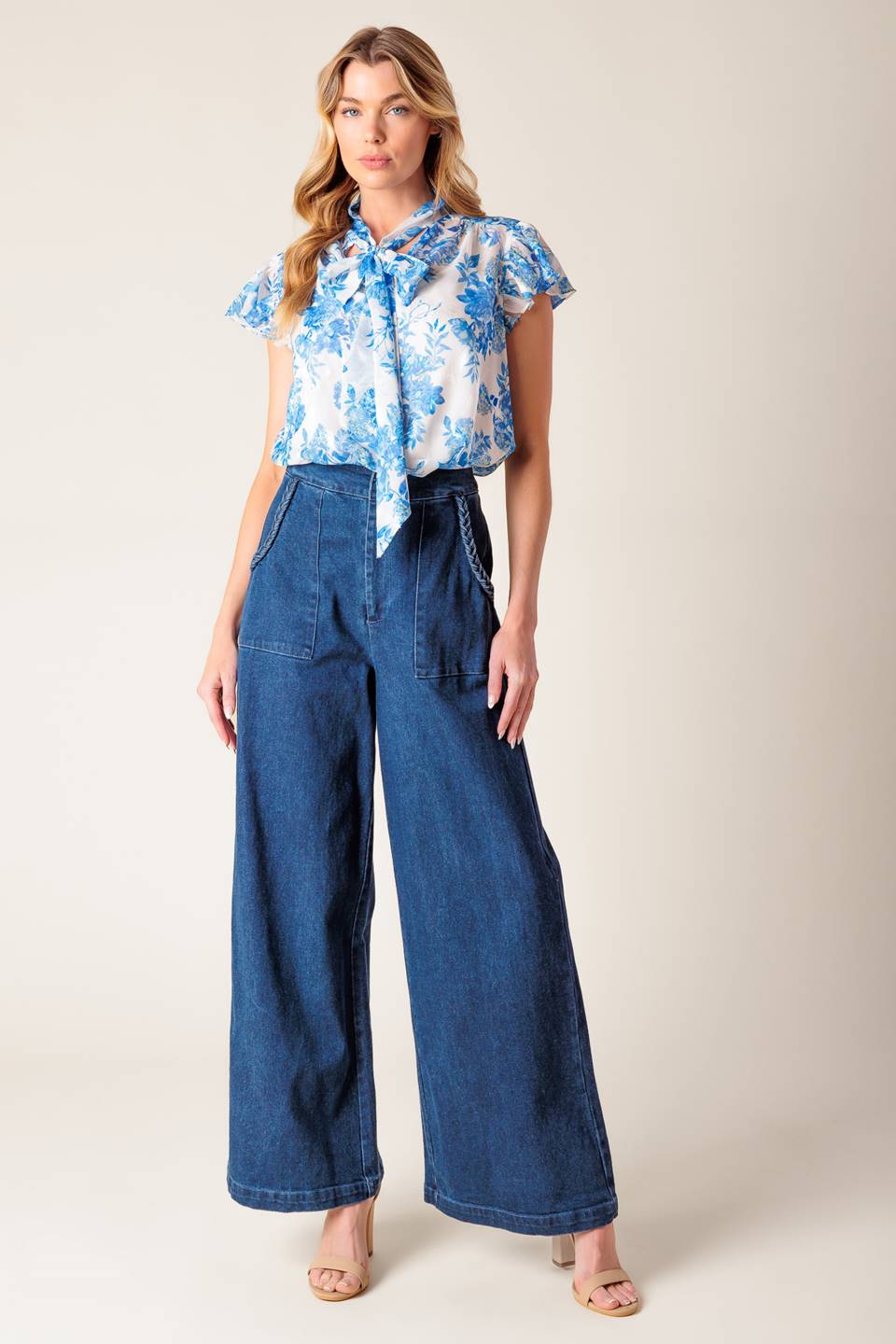 BEAUTY ICON WOVEN TOP - Concordia Style Boutique