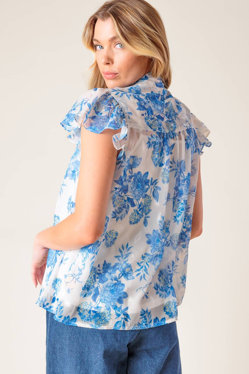 BEAUTY ICON WOVEN TOP - Concordia Style Boutique