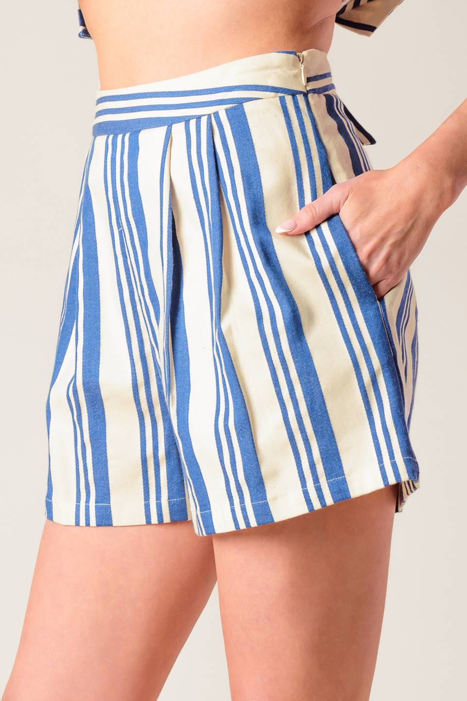 AROUND THE WORLD WOVEN TOP AND SHORT SET - Concordia Style Boutique