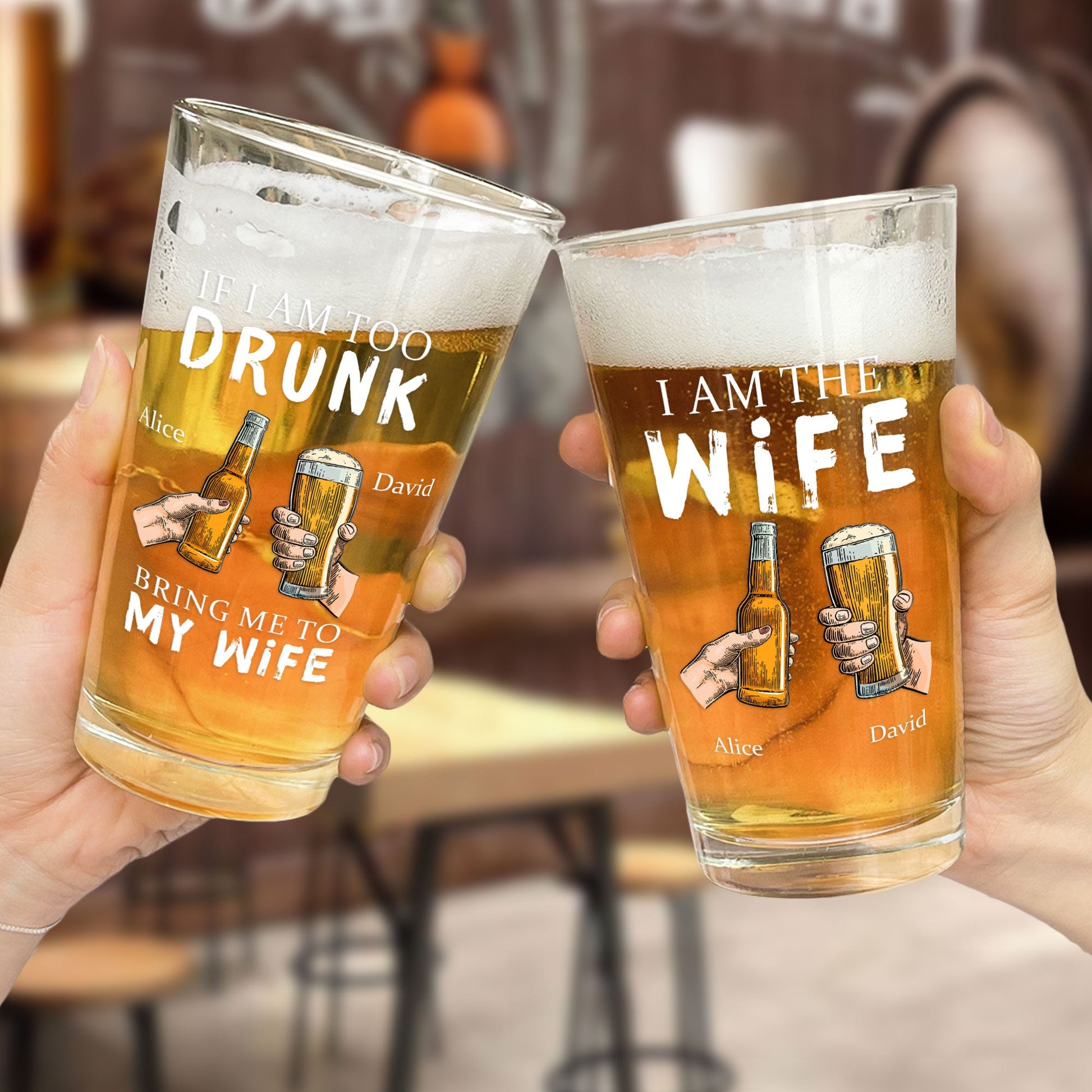 Personalized Beer Glass "If I Am Too Drunk" - Personalized Gift - Premium Beer Glass from Concordia Style Boutique - Just $26.22! Shop now at Concordia Style Boutique